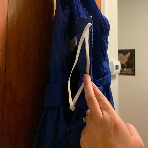 Royal Blue Bridesmaid Dress - Picture 4 of 6